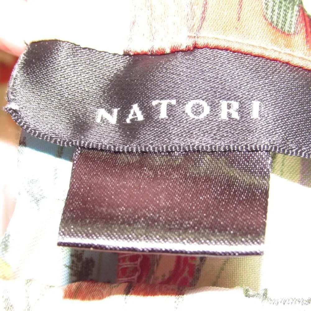 Natori Women's Dynasty Pajama Set in Red Print - Picture 5 of 9